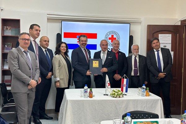 Izvršni predsjednik Hrvatskog Crvenog križa susreo se s kolegama u Jordanu i Siriji